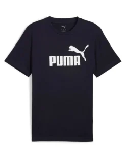 PUMA - T-SHIRT  BLU  ESSENTIALS N.1 LOGO TEE DA UOMO, 682532-16