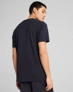 PUMA - T-SHIRT  BLU  ESSENTIALS N.1 LOGO TEE DA UOMO, 682532-16