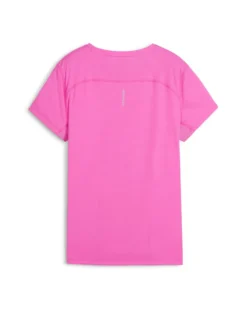 PUMA - T-SHIRT DA DONNA RUN FAVORITES VELOCITY ROSA FLUO - 525061-27