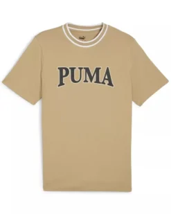 PUMA - T-SHIRT DA UOMO BEIGE SQUAD BIG GRAPHIC TEE - 678967-83