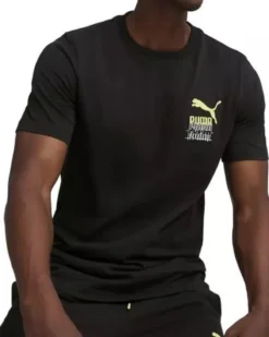 PUMA - T-SHIRT DA UOMO CLASSICS BRAND LOVE GRAP.BLK - 625028-01