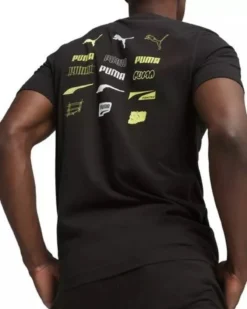PUMA - T-SHIRT DA UOMO CLASSICS BRAND LOVE GRAP.BLK - 625028-01