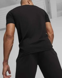 PUMA - T-SHIRT DA UOMO NERA TSA TEE 6 - 624825-01