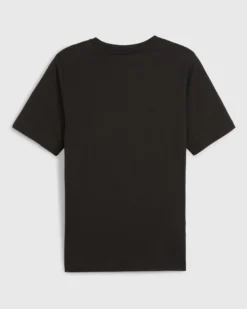 PUMA - T-SHIRT DA UOMO NERO/LIME ESS+ 2 COL LOGO TEE - 586759-59