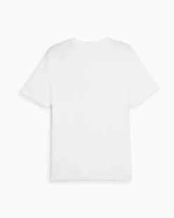 PUMA - T-SHIRT ESS+LOGO LAB CAT TEE BIANCA DA UOMO - 682858-02