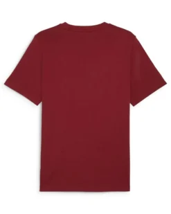 PUMA - T-SHIRT ESS SMALL LOGO ROSSA DA UOMO - 674470-12