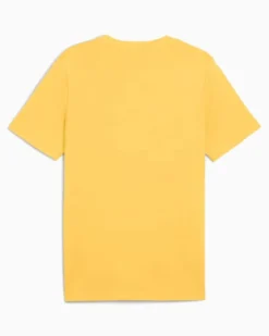 PUMA - T-SHIRT GIALLA ESSENTIAL 2 COLOR SMALL LOGO DA UOMO 684717-55
