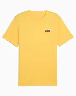 PUMA - T-SHIRT GIALLA ESSENTIAL 2 COLOR SMALL LOGO DA UOMO 684717-55