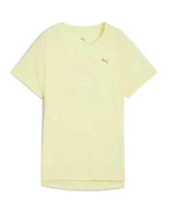 PUMA - T-SHIRT GIALLA   RUN VELOCITY TEE (POLY) DA DONNA, 526578-35