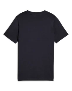 PUMA - T-SHIRT JUNIOR ( 7-16 ANNI) MEZZA MANICA BLU E GIALLA ESSENTIAL BLOCK TEE, 685818-16