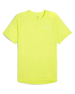 PUMA - T-SHIRT LIME RUN VELOCITY TEE (POLY) DA UOMO - 526600-39