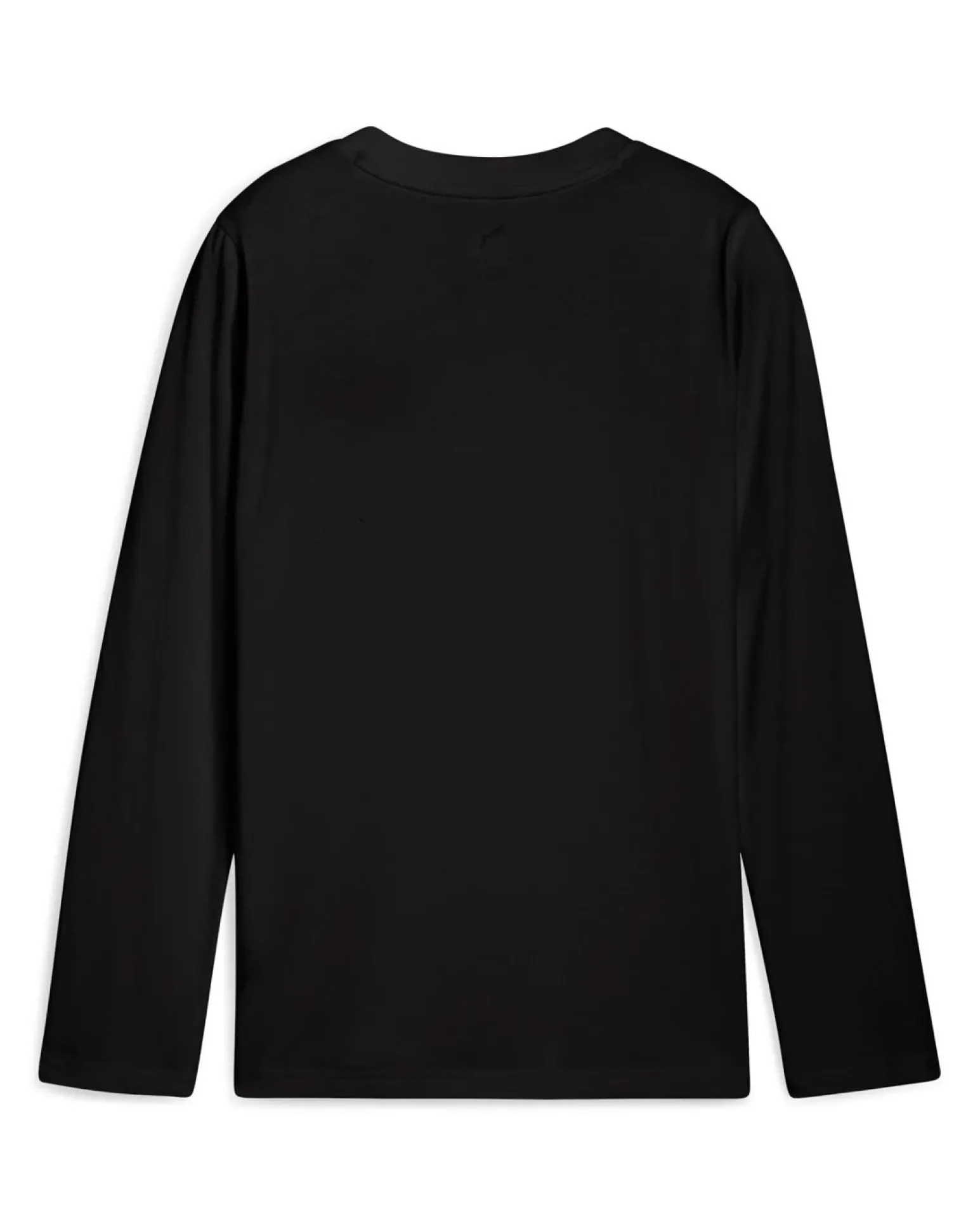 PUMA - TSHIRT MANICA LUNGA JUNIOR ( 7-16 ANNI) NERA ESSENTIAL N.1 LOGO LONGSLEEVE - 690726-01