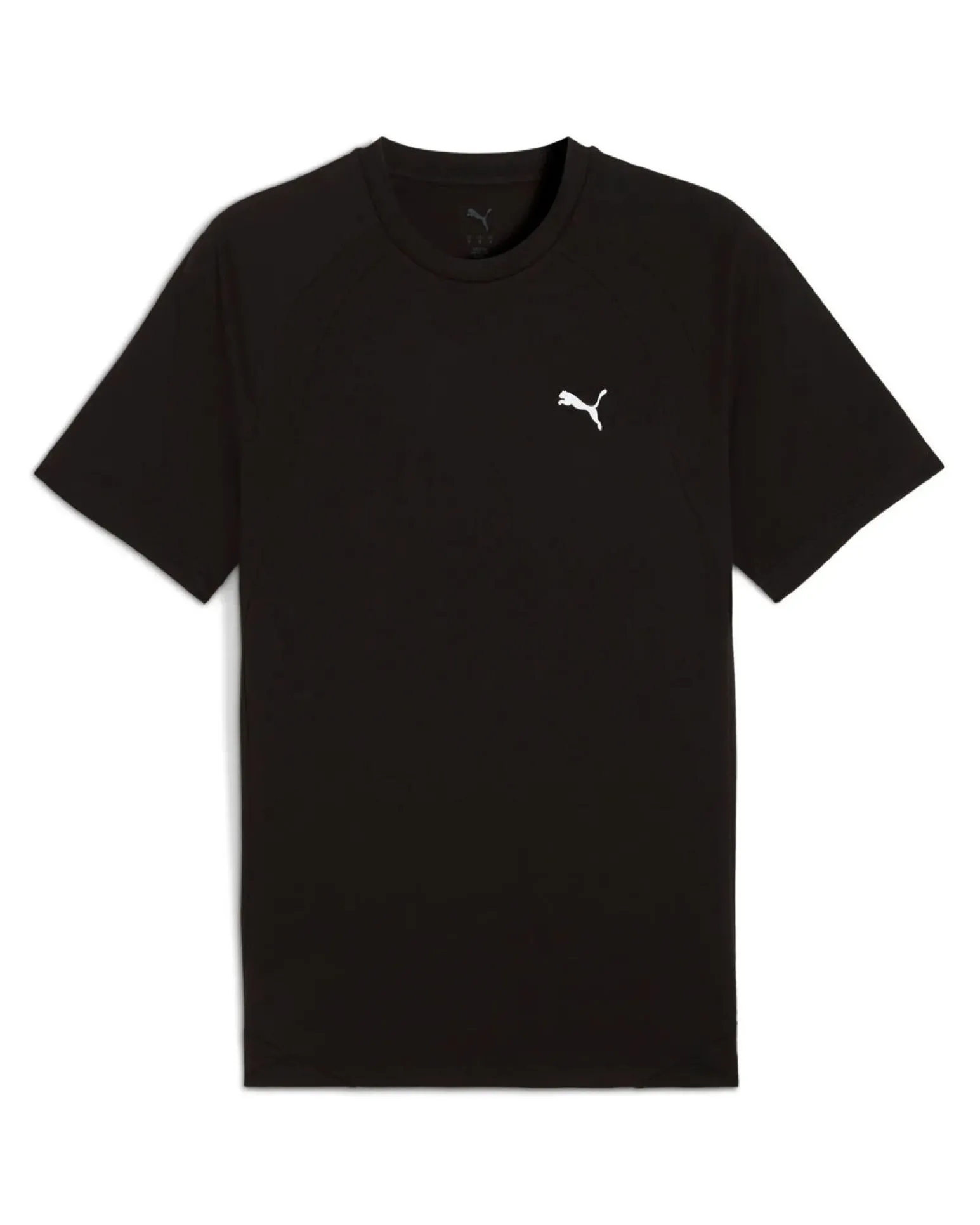 PUMA - T-SHIRT MEZZA MANICA NERA EVOSTRIPE TEE DA UOMO, 688229-01