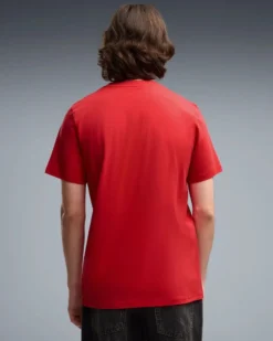 PUMA - T-SHIRT MEZZA MANICA ROSSA ACM MILAN FTBLCULTURE DA UOMO, 786718-22