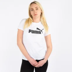 PUMA - T-SHIRT MM ESS LOGO TEE WHITE