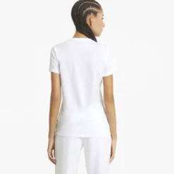 PUMA - T-SHIRT MM ESS LOGO TEE WHITE