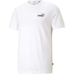 PUMA - T-SHIRT MM ESS SMALL LOGO TEE WHITE