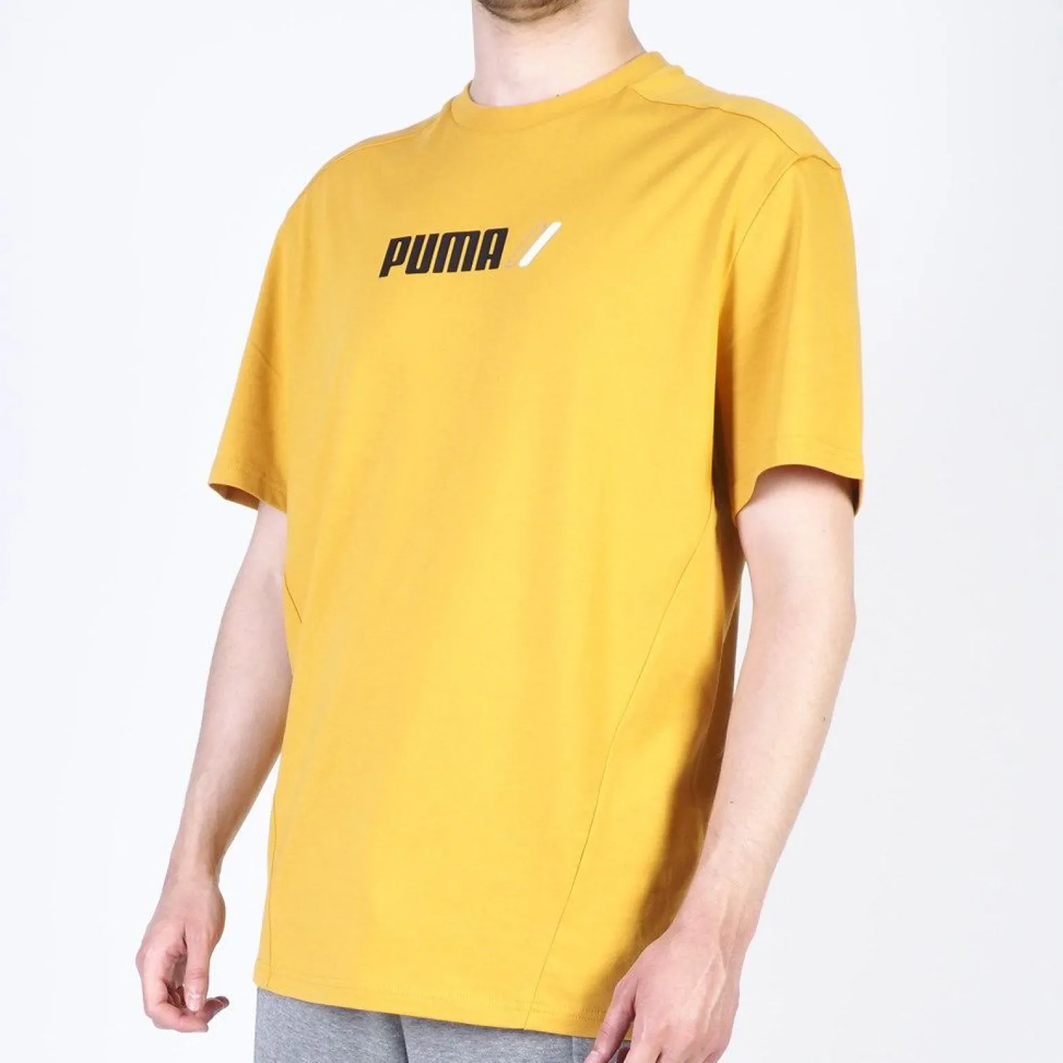 PUMA - T-SHIRT MM RAD/CAL TEE YELLOW - 58938537