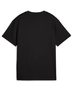 PUMA - T-SHIRT NERA  DA RAGAZZA( 7-16 ANNI) ESSENTIAL ANIMAL LOGOINFILL, 686601-01