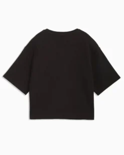 PUMA - T-SHIRT NERA ESSENTIAL ELEVATED RELAXED  DA DONNA, 691813-01