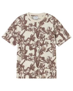 PUMA - T-SHIRT NERA ESSENTIAL FLOREAL FANTASIA DA DONNA, 694481-87