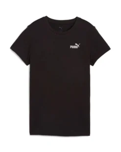 PUMA - T-SHIRT NERA ESSENTIAL SMALL N. 1 DA DONNA, 682372-01