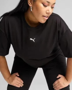 PUMA - T-SHIRT  NERA  ESSENTIALS RELAXED TEE DA DONNA, 684971-01