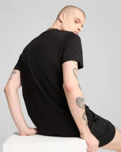 PUMA - T-SHIRT  NERA ESSENTIALS  TEE DA UOMO, 682536-01