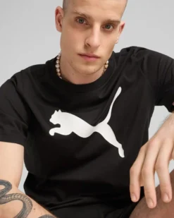 PUMA - T-SHIRT  NERA ESSENTIALS  TEE DA UOMO, 682536-01