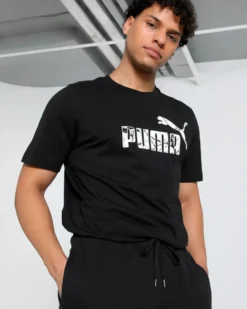 PUMA - T-SHIRT NERA GRAPHICS NO.1 LOGO TEE DA UOMO - 684824-01