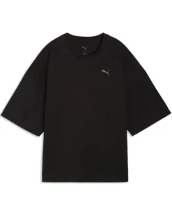PUMA - T-SHIRT NERA  OVERSIZED HER TEE DA DONNA, 691883-01