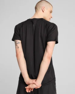 PUMA - T-SHIRT NERA RUN VELOCITY TEE (POLY) DA UOMO - 526600-01