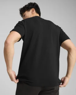 PUMA - T-SHIRT NERO ESS TAPE TEE DA UOMO - 684674-01