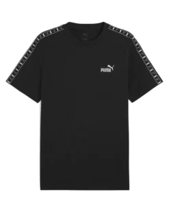 PUMA - T-SHIRT NERO ESS TAPE TEE DA UOMO - 684674-01