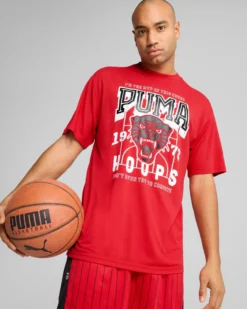 PUMA - T-SHIRT ROSSA RIVAL RAGE TEE 4 DA UOMO - 685452-02