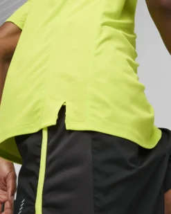 PUMA - T-SHIRT  RUN FAVORITE VELOCITY LIME DA UOMO, 525058-39