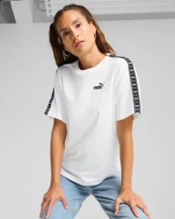 PUMA - T-SHIRT TAPE RELAXED BIANCA DA DONNA 685009-02