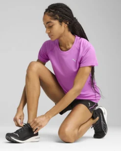 PUMA - T-SHIRT VIOLA RUN VELOCITY TEE (POLY) DA DONNA - 526578-89