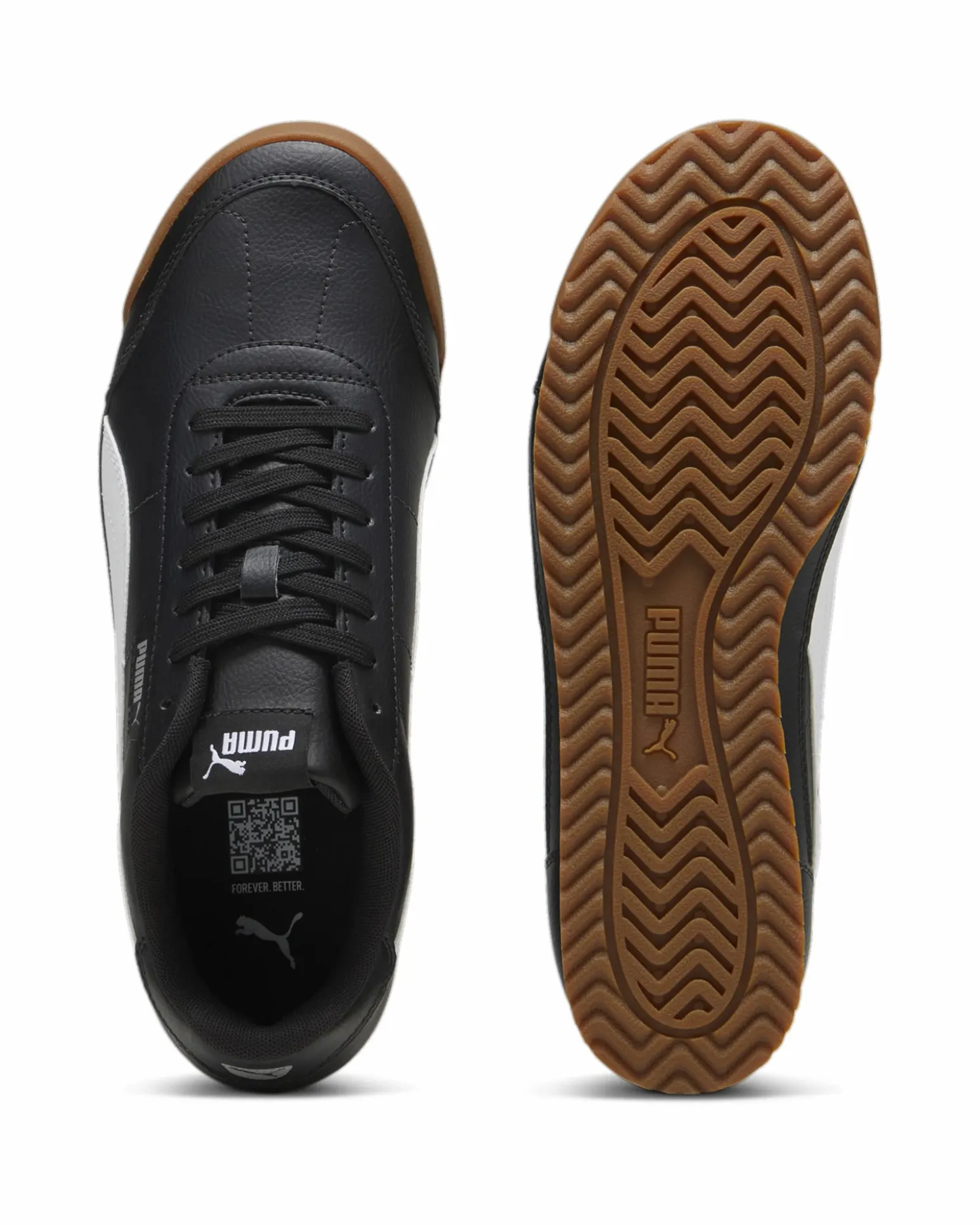 PUMA TURINO II - Scarpa nera e bianca
