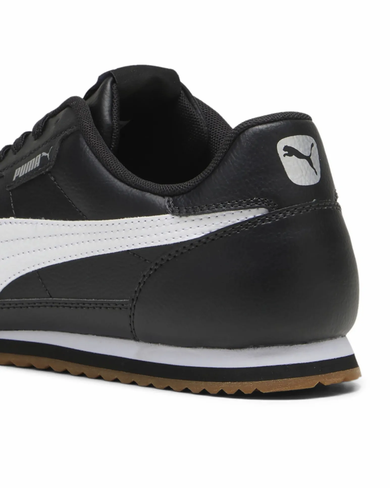 PUMA TURINO II - Scarpa nera e bianca