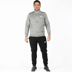 PUMA - TUTA CLEAN SWEAT SUIT FL GREY - 58584103