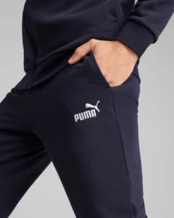 PUMA - TUTA COMPLETA FULL ZIP BLU  ESSENTIAL SWEAT SUIT - DA UOMO, 684848-16