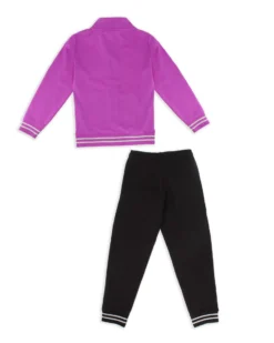 PUMA - TUTA JUNIOR (7 - 16 ANNI) ESSENTIAL FULL ZIP, NERA E FUXIA , 689062-89