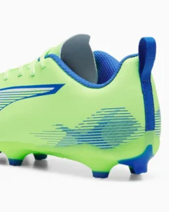PUMA ULTRA 5 PLAY FG/AG - Sneakers da calcio junior gialla e blu, NUMERATA 30/38%- 107695-03