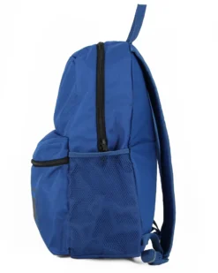 PUMA - Zaino blu e nero con tasca frontale e spallacci regolabili
