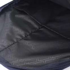 PUMA - Zaino blu scuro con logo nero