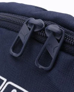 PUMA - Zaino blu scuro con logo nero