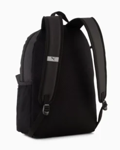 PUMA - ZAINO + BORSELLO NERO PHASE BACKPACK LOGO CELESTE E ROSA,  092190-02