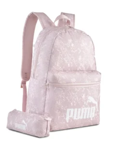 PUMA -  Zaino + borsello phase backpack set rosa - 091733-01