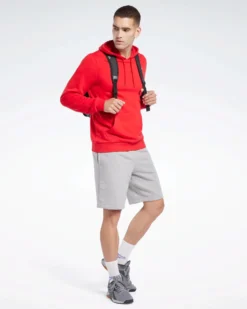 REEBOK-FELPA CON CAPPUCCIO REEBOK IDENTITY FRENCH TERRY LOGO PULLOVER-HA9276